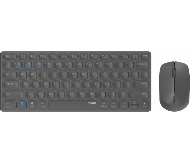 RAPOO Zestaw bezprzewodowy MULTIMODE 9600M Blade - 1071795 - zdjęcie 3